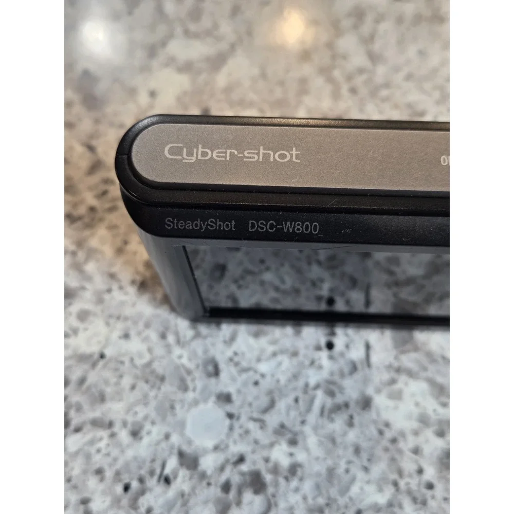 Sony Cybershot DSC-W800 READ DESCRIPTION - FAULTY MEMORY CARD SLOT